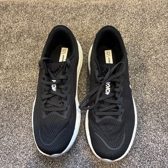 NEW Women's Hoka Rincon 4 Size 9B Black & White - Picture 6 of 9